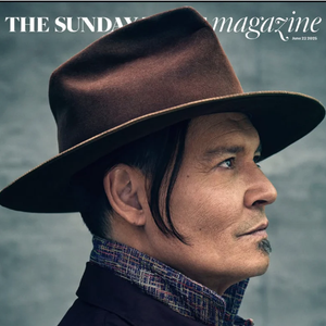 "Sunday Times Magazine" du 22 juin, Johnny Depp.
