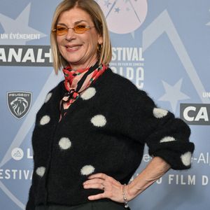 Michele Laroque assiste à la projection du film « Mauvaise Pioche » lors du 29e Festival du film de l'Alpe d'Huez, à l'Alpe d'Huez, en France, le 22 janvier 2026. Photo de Julien Reynaud/APS-Medias/ABACAPRESS.COM