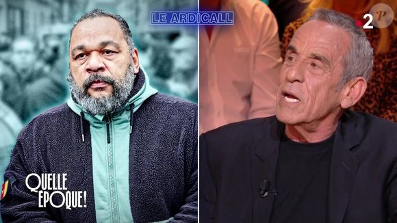 “Quelle époque a consacré de nombreux émissions au massacre du 7 octobre, à la montée de l’antisémitisme et à la Shoah. Et nous tenons à réaffirmer qu’en aucune manière la Shoah ne saurait être banalisée."
Thierry Ardisson sur le plateau de "Quelle époque"