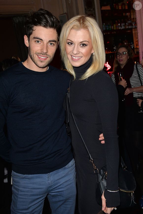 Katrina Patchett (Danse avec les Stars) et Valentin D'Hoore (Koh Lanta) - Présentation de la collection Capsule de Reebok Classis X Sandro au Carmen à Paris, le 29 janvier 2015. © VEEREN / BESTIMAGE