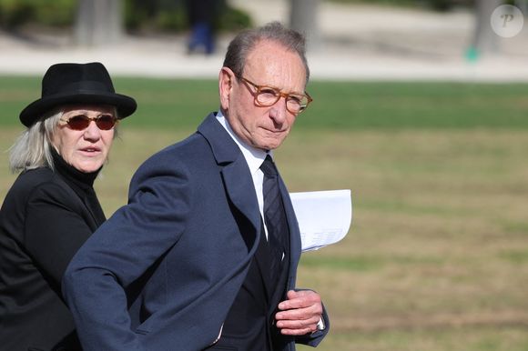Marie-France Lavarini, Bertrand Delanoe - Hommage national rendu à l'ancien Premier ministre français Lionel Jospin à l'Hôtel des Invalides à Paris le 26 mars 2026. Dominique Jacovides/Bestimage