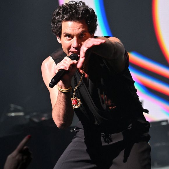 Mika, l'auteur-compositeur-interprète, musicien et acteur libano-américano-britannique, en concert sur la scène du Grand Auditorium du Palais des Festivals de Cannes dans le cadre du MIDEM 2025 le 30 janvier 2025.
 © Bruno Bebert/Bestimage