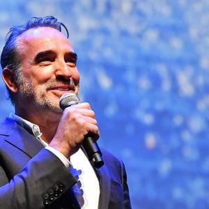 Jean Dujardin durant l'avant première mondiale au Grimaldi Forum à Monaco, le 9 février 2023, du film "Les gardiennes de la planète" réalisé par Jean-Albert Lièvre et raconté par J.Dujardin. © Bruno Bebert / Bestimage
