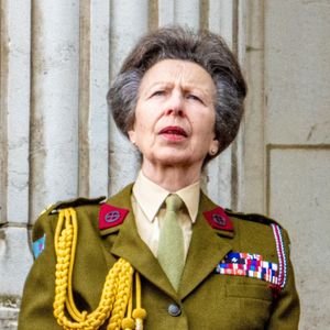 La princesse Anne, - La famille royale britannique assiste aux célébrations du 80ème anniversaire de la fin de la Seconde guerre mondiale (VE Day) à Londres, le 5 mai 2025.