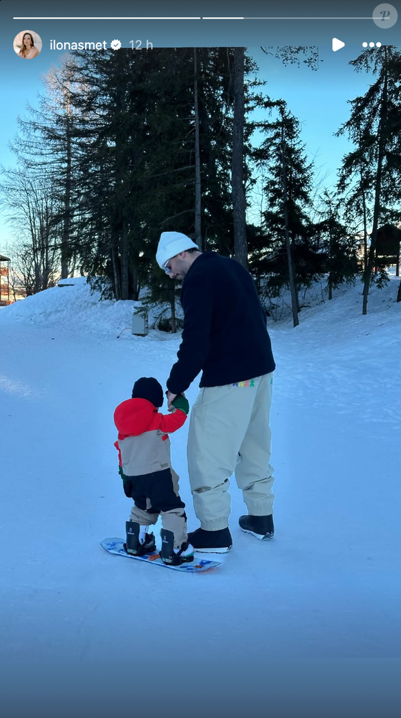 Capture de la story d'Ilona Smet du mercredi 25 février 2026.