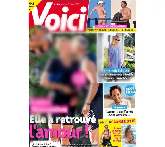 Couverture du Voici du 26 juillet 2025