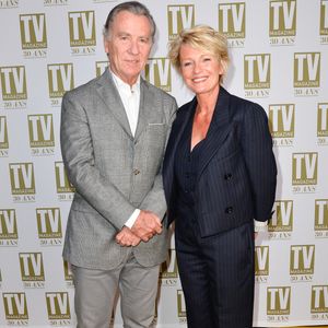 Exclusif - William Leymergie et Sophie Davant - Soirée d'anniversaire des 30 ans de TV Magazine au Pavillon des Champs-Elysées à Paris le 17 octobre 2017. © Coadic Guirec/Bestimage