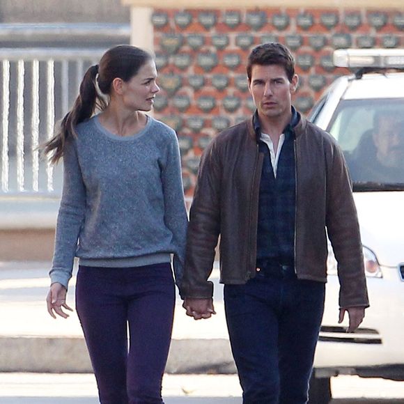Hollywood Les stars Tom Cruise et Katie Holmes divorcent, mettant fin à un mariage de cinq ans. Pittsburgh, PA, USA le 7 octobre 2011. Photo by GSI/ABACPARESS.COM