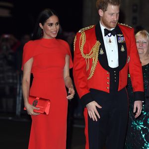 Le prince Harry, duc de Sussex, et Meghan Markle, duchesse de Sussex assistent au festival de musique de Mountbatten au Royal Albert Hall de Londres, Royaume Uni, le 7 mars 2020. AGENCE / BESTIMAGE