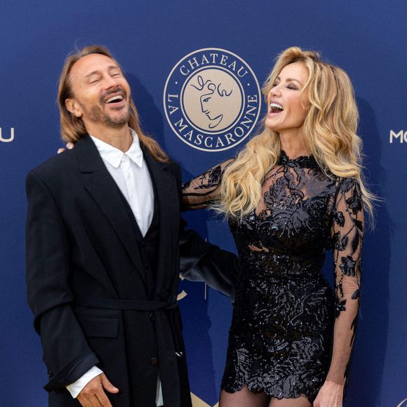 Bob Sinclar et Adriana Karembeu lors du 10ème anniversaire du Mouratoglou Annual Charity Gala. A la Mouratoglou Tennis Academy, Sofia Antipolis, France le 23 juin 2024. Photo by Cyril Chateau/BACAPRESS.COM