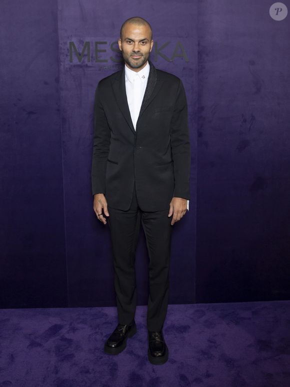 Tony Parker au photocall du défilé Messika Collection Femme Prêt-à-Porter Printemps/Eté 2026 lors de la Fashion Week de Paris (PFW), au Musée des Arts décoratifs, à Paris, France, le 13 octobre 2025. © Olivier Borde/Bestimage