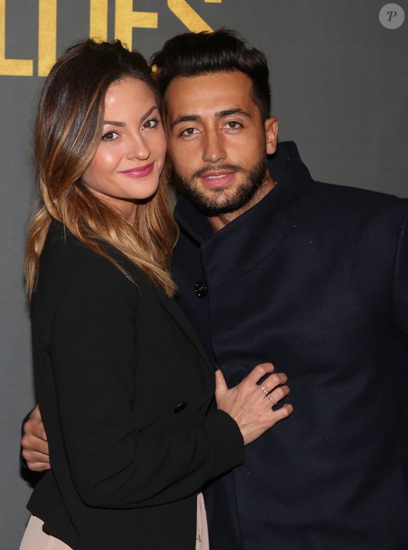 Julia Flabat et Eddy (Friends Trip) - Avant-première du film "Alliés" au cinéma UGC Normandie à Paris, le 20 novembre 2016. © Denis Guignebourg/Bestimage