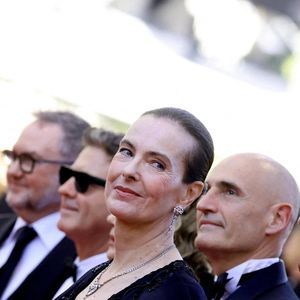 Carole Bouquet - Montée des marches du film « The Mastermind » lors du 78ème Festival International du Film de Cannes, au Palais des Festivals à Cannes. Le 23 mai 2025
© Jacovides-Moreau / Bestimage