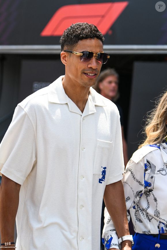 L'ex-footballeur Raphael Varane lors du Grand Prix de Formule 1 (F1) de Monaco, le 26 mai 2024. (Motorsport Images / Panoramic / Bestimage).