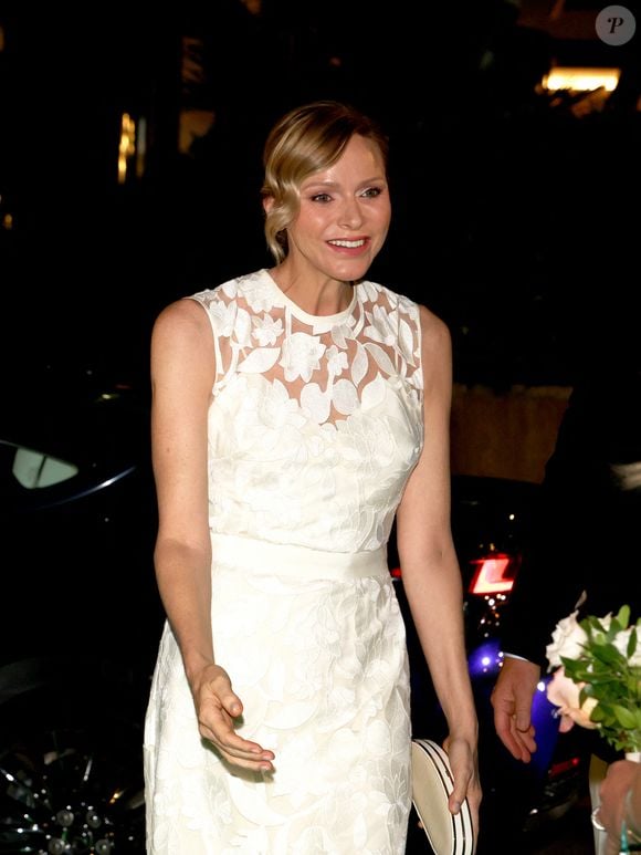 Le princesse Charlène de Monaco lors du 19ème trou de golf de la "Princess of Monaco Cup 2025" dans les Jardins des Boulingrins, Place du Casino à Monaco le 16 septembre 2025.

© Claudia Albuquerque / Bestimage