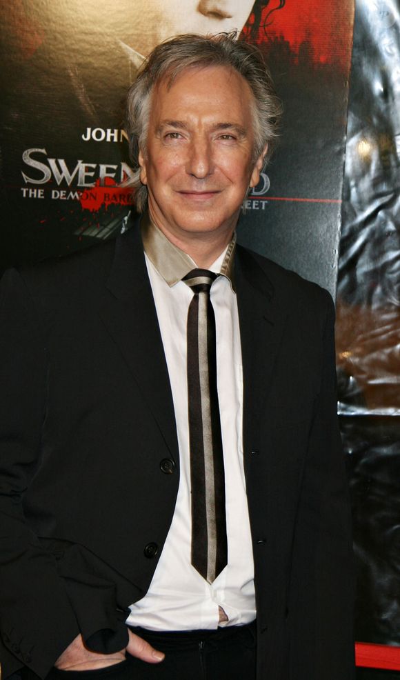 Alan Rickman - Première du film "Sweeney Todd" à New-York. 
MLM / FAME PICTURES / BESTIMAGE