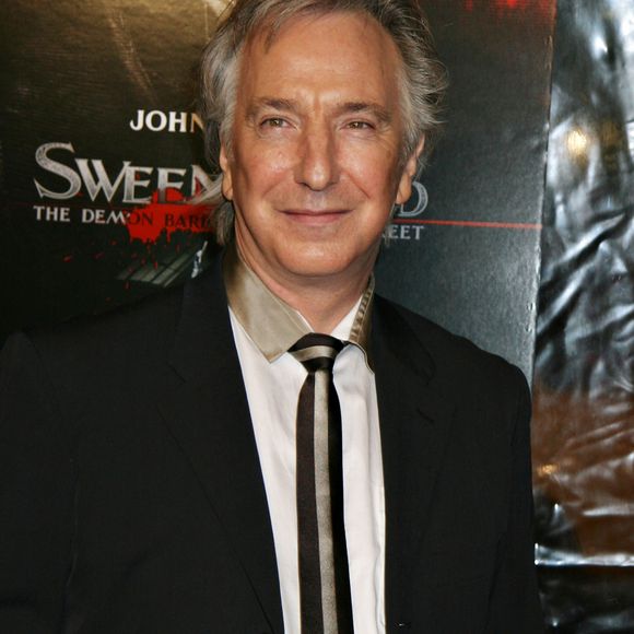 Alan Rickman - Première du film "Sweeney Todd" à New-York. 
MLM / FAME PICTURES / BESTIMAGE