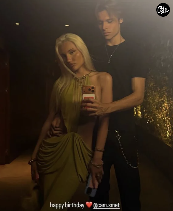 Story de Josephine, compagne de Cameron Smet, sur Instagram Octobre 2026
