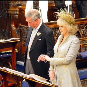 Mariage de Charles et Camilla à Windsor le 9 avril 2005 GOFF INF / BESTIMAGE