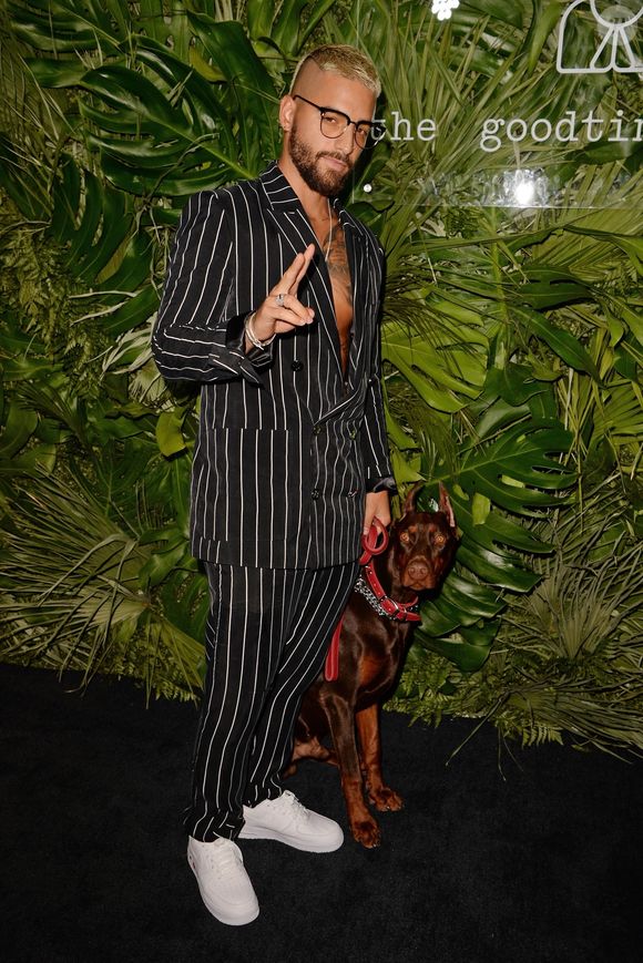 Maluma - Photocall - People à la grande soirée d'ouverture du Goodtime Hotel, organisée par D.Grutman et P. Williams à Miami Beach, le 17 avril 2021.

Backgrid USA / Bestimage