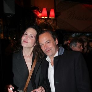 Patrick Mille et sa femme Justine Lévy lors du prix de la La Closerie des Lilas à Paris le 6 mai 2025.
© Philippe Baldini / Bestimage