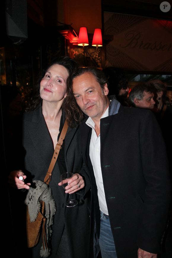 Patrick Mille et sa femme Justine Lévy lors du prix de la La Closerie des Lilas à Paris le 6 mai 2025.
© Philippe Baldini / Bestimage