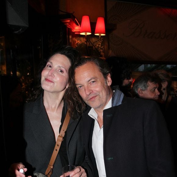 Patrick Mille et sa femme Justine Lévy lors du prix de la La Closerie des Lilas à Paris le 6 mai 2025.
© Philippe Baldini / Bestimage