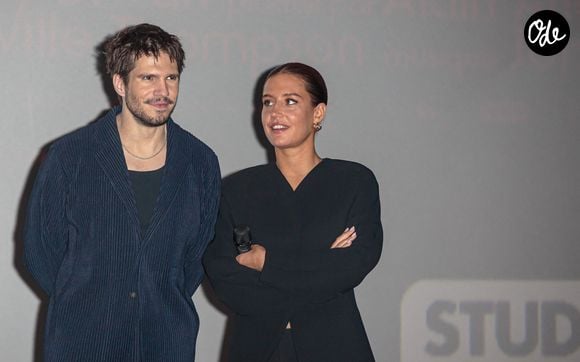 François Civil, Adèle Exarchopoulos - Avant-première du film "L'amour Ouf" au Kinepolis de Lomme près de Lille le 13 octobre 2024. © Stéphane Vansteenkiste/Bestimage