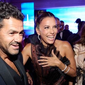 Jamel Debbouze, Eva Longoria lors de la 11ème édition de la soirée Global Gift Gala à l'hôtel Four Seasons George V à Paris le 30 septembre 2023. © Cyril Moreau / Bestimage
