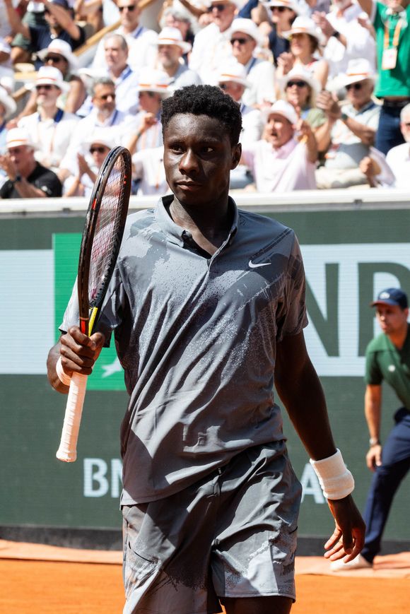 Moïse Kouame héroïque file au 3ème tour des Internationaux de France de Tennis de Roland Garros 2026, à Paris, France, le 28 mai 2026. © Jacovides-Moreau/Bestimage