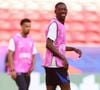 Après la victoire, elle a partagé une vidéo de l'ambiance sur Instagram.

OUSMANE DEMBELE lors de la dernière séance d'entraînement du PSG avant la finale de l'UEFA Champions League 2025/26 entre le Paris Saint-Germain et l'Arsenal FC à la Puskas Arena de Budapest, en Hongrie. © Mickael Chavet/ZUMA Press Wire/Bestimage