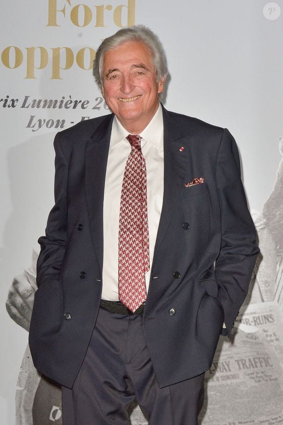 Jean Loup Dabadie assistant à la cérémonie de remise des prix Lumière lors du 11e Festival Lumière de Lyon à la Salle 3000 à Lyon, France, le 18 octobre 2019. Photo by Julien Reynaud/APS-Medias/ABACAPRESS.COM