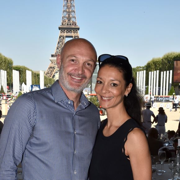 Frank Leboeuf et Chrislaure ont célébré leurs treize ans de mariage.

Exclusif - Frank Leboeuf et sa femme Chrislaure Nollet - People lors du Longines Paris Eiffel Jumping au Champ de Mars à Paris. © Veeren/Borde/Bestimage