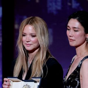 Tao Okamoto, Virginie Efira (Prix d'interprétation Féminine) - Photocall des lauréats des palmes du 79ème Festival International du Film de Cannes. Le 23 mai 2026 © Jacovides-Moreau / Bestimage
