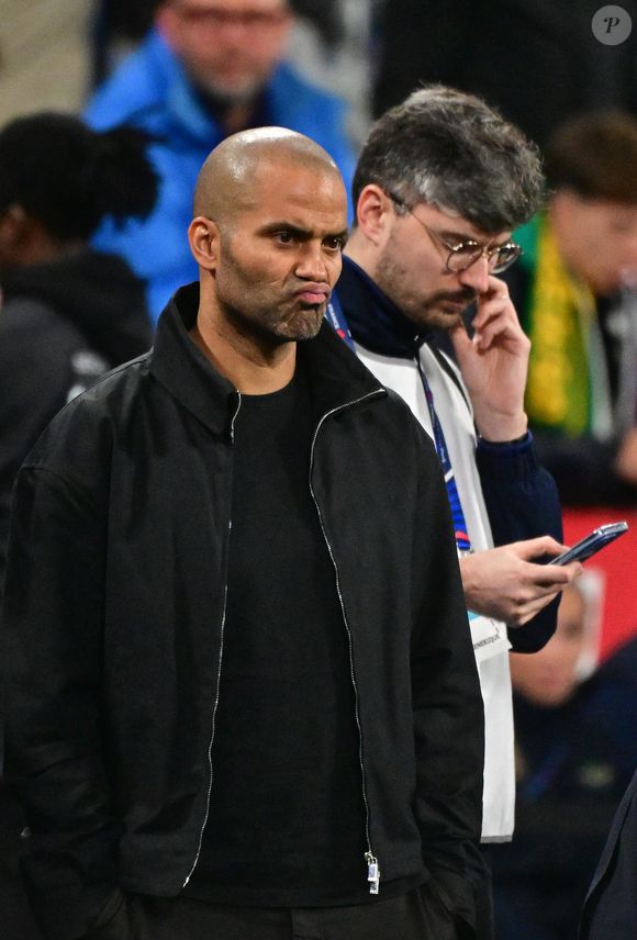 Tony Parker lors du match d'automne des Nations Series entre la France et l'Afrique du Sud au Stade de France à Saint-Denis, banlieue parisienne, le 8 novembre 2025..© Christian Liewig/