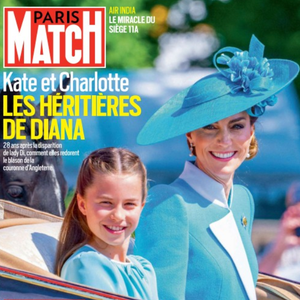 François Hollande et Julie Gayet mis à l'honneur dans "Paris Match" ce jeudi 19 juin 2025 (Capture d'écran).