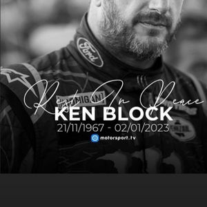 David Hallyday rend hommage à Ken Block.