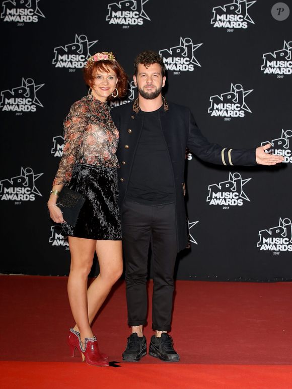 Claudio Capéo et sa compagne - 19ème édition des NRJ Music Awards à Cannes le 4 novembre 2017. © Dominique Jacovides/Bestimage