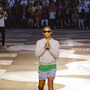 Pharrell Williams - Défilé Louis Vuitton "Collection Homme Prêt-à-Porter Printemps/Eté 2026" lors de la Fashion Week de Paris, le 24 juin 2025