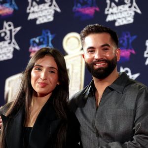 Kendji Girac et Ambre (Star Academy 2025) au photocall de la 27ème édition des NRJ Music Awards au palais des Festivals de Cannes, France, le 31 octobre 2025. © Dominique Jacovides/Bestimage