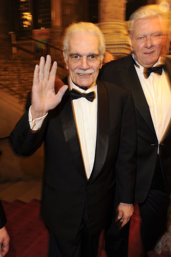 Omar Sharif - Omar Sharif recoit un prix au 'Orange Filmball 2013' a Vienne en Autriche le 15 mars 2013. (API / BESTIMAGE).