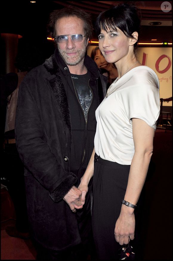 Christophe Lambert et Sophie Marceau - Première du film "Lol" au cinéma Gaumont Marignan à Paris. Coadic Guirec / Bestimage