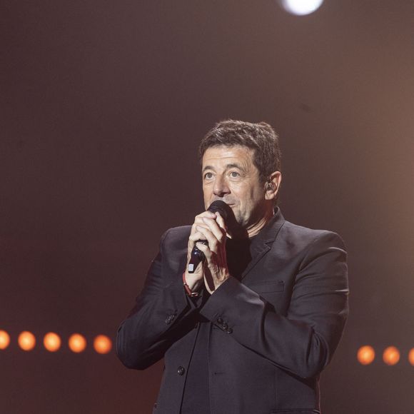 Exclusif - Patrick Bruel sur scène lors du concert "Leurs voix pour l'espoir" diffusé le 5 juillet en prime sur C8, à l'Olympia à Paris le 11 mars 2024.

© Perusseau / Bellak / Bestimage
