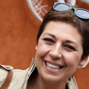 Valérie Benguigui au 9e jour des internationaux de France de Roland-Garros, le 4 juin 2012.