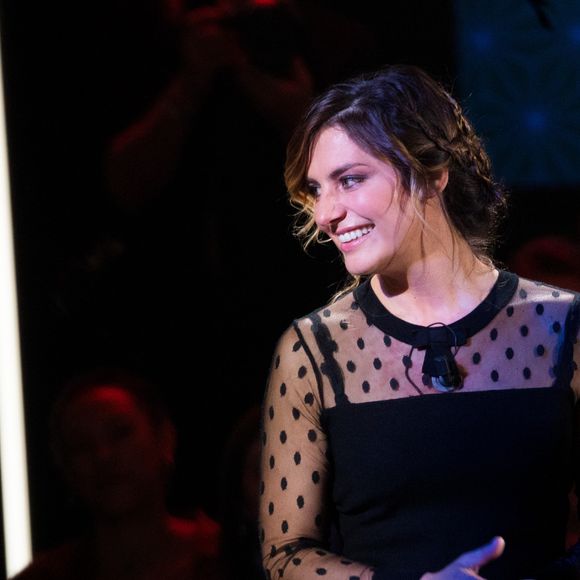 Exclusif - Laëtitia Milot - Enregistrement de l'émission "La Boîte à secrets 3" à Paris, présentée par F.Bollaert, et qui sera diffusée le 7 février sur France 3. Le 22 janvier 2020 © Tiziano Da Silva / Bestimage