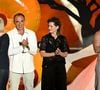 Des happenings et des prestations inédites sont au programme de cette soirée tournée à Juan-les-Pins.

Chantal Ladesou, Nikos Aliagas, Elodie pouxet Nino Arial durant l'enregistrement de la première soirée de "L'humour à la plage" pour la 3ème édition du festival de Juan les Pins à la pinède Gould le 26 juin 2026. © Bebert-Tribeca/Bestimage