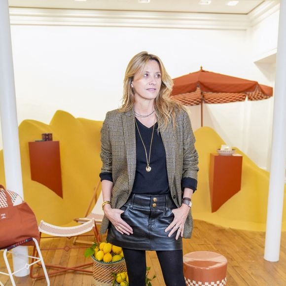 Sarah Poniatowski - Présentation de la collection "Tamsa" Maisons du Monde x Sarah Poniatowski à l'Atelier Richelieu à Paris, France, le 16 janvier 2026. © Anne-Sophie Guebey/Bestimage