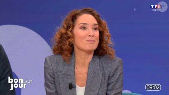 Marie-Sophie Lacarrau dévoile les coulisses de la révélation de Didier Deschamps, dans "Bonjour", le 8 janvier 2025, sur TF1