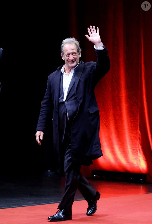 Vincent Lindon lors de la 15ème édition du festival Lumière à Lyon le 12 octobre 2024.
Au cours de la cérémonie, le réalisateur C.Gavras a reçu le prix Lumière spécial des mains de T.Burton pour célébrer sa carrière et son cinéma engagé.

© Dominique Jacovides / Bestimage