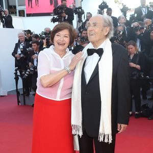 Macha Méril et Michel Legrand au 70ème Festival International du Film de Cannes, le 17 mai 2017.
Photo : Borde-Jacovides-Moreau / Bestimage
